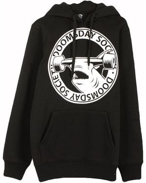 Doomsday Hammerhead Herren Kapuzenpullover Schwarz/Weib