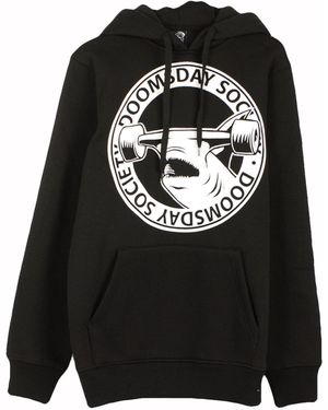 Doomsday Hammerhead Herenhoodie Zwart/Wit