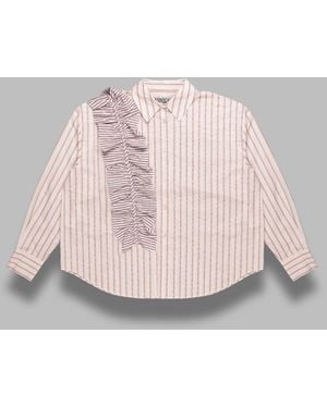 Essentiel Antwerp Camisa De Frill - Rosa