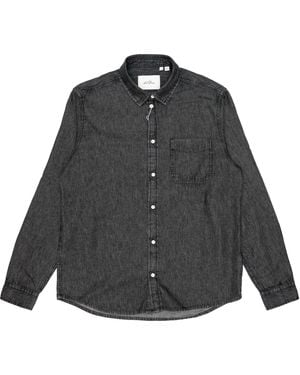 Les Deux Shirt Denim - Grijs
