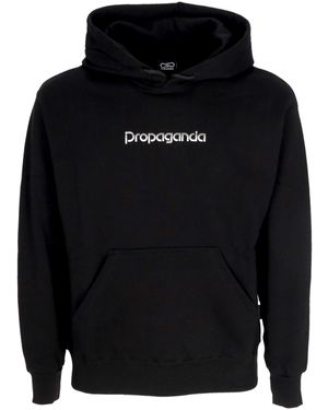 Propaganda Mannen Hoodie Apple Hoodie - Zwart