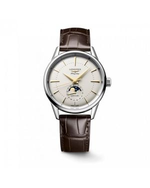 Longines Mann Flaggschiff Heritage L48154782 - Weiß