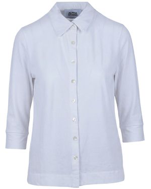 Alpha Studio Hemd - Blau