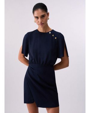 Liu Jo Short Dress Ca6136-T1820 - Blue