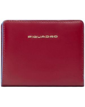 Piquadro Cartera De Mujeres Pd6660B2R-R Rojo