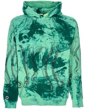 Octopus Freak Hoodie X Horror Pack - Green