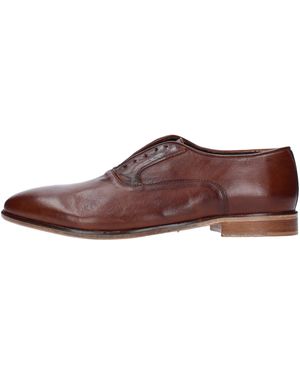 JP/DAVID Flat Shoes - Brown