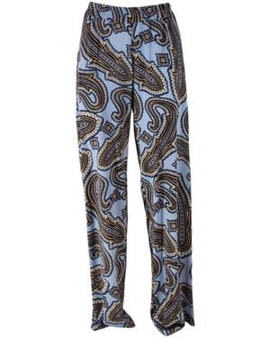 Camicettasnob Pantalon Lavande//Bleu
