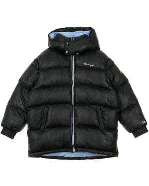 Champion Long Jacket Down Jacket - Black