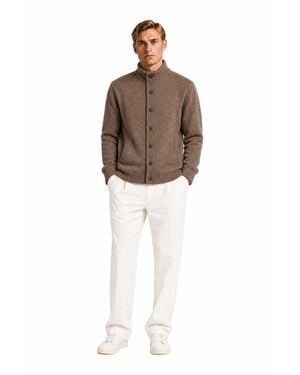 Barbour Stone Jerseys - Braun