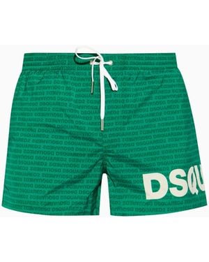 DSquared² Costum Boxer Midi - Groen
