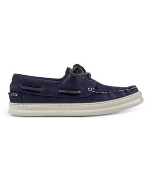 Camper Manner Moccasins - Blau