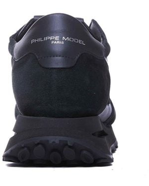 Philippe Model Tropez Haute Sneakers Uomo - Blue