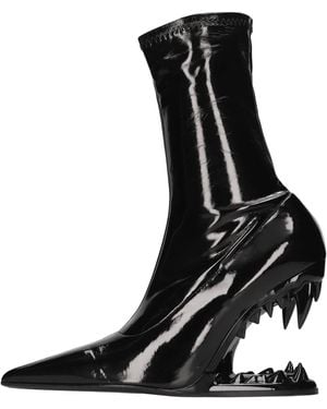 Gcds Heeled Boots - Negro