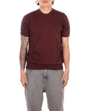 Alpha Studio Sweaters - Red