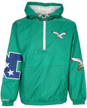 Mitchell & Ness Pull-On Windbreaker Nfl Team Og 2.0 Anorak Windbreaker Phieag - Green