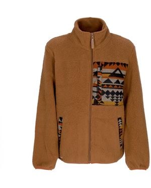 Iriedaily Arkta Teddy Jacket Teddy Bear - Brown