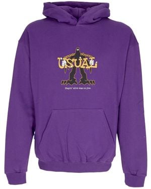 USUAL Jive Hoodie Hoodie - Purple