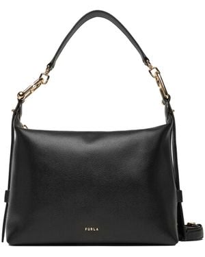 Furla Bolso Tonie Hobo - Negro