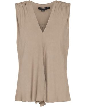 Seventy Top Wide Shoulder - Brown