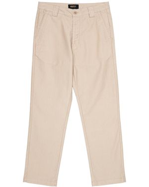 Deus Ex Machina Pantalon Pour Hommes Hank Whipcord Kaki - Neutre