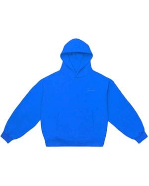 GARMENT WORKSHOP Phenol Doppelschicht Kapuze Mit Doppelstickerei - Blau