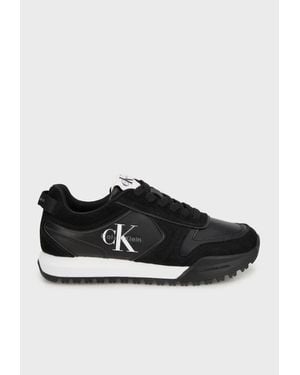 Calvin Klein Sneakers Zahnformiger Loffel - Schwarz