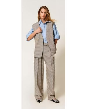 Twinset Vrouwenbroek - Naturel