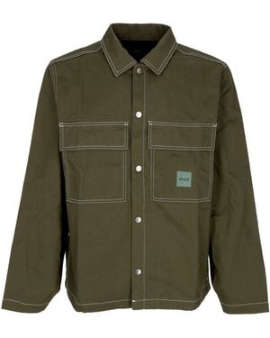 Huf Workwear Mason Shacket Jacket - Green