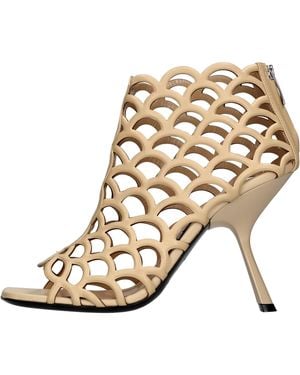 Sergio Rossi Boots - Natural
