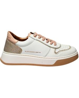 Alexander Smith Damesschoenen Harrow - Nude - Wit