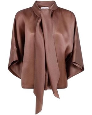Alberta Ferretti Blouses Et Chemises Femme - Marron