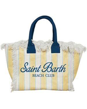 MC2 Saint Barth Hand Bag With Shoulder Strap Col0001-02600L - Blue