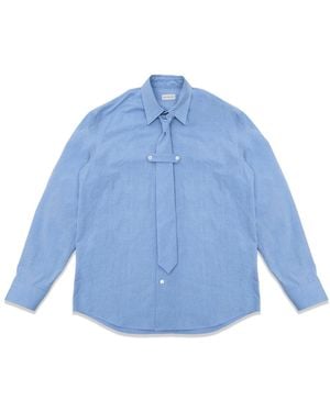 Dries Van Noten Cilian 4257 M.W.Shirt - Blauw