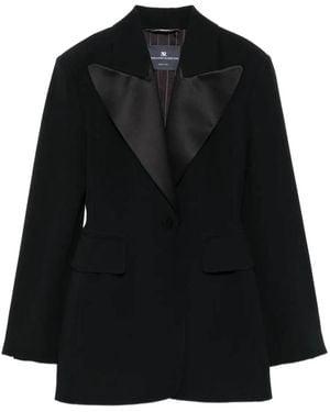 Ermanno Scervino Jackets - Black