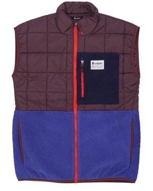 COTOPAXI Chaleco Hibrido Trico Para Hombre Vino/Azul Violeta - Morado
