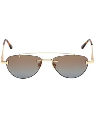 Tom Ford Sunglasses Ft1356S-30F - Metallic