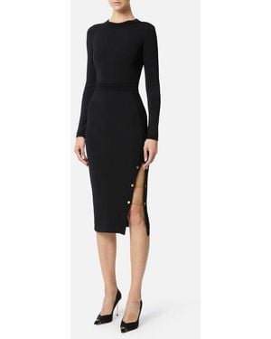 Elisabetta Franchi Vetements Pour Femmes Am28S57E2 110 - Noir