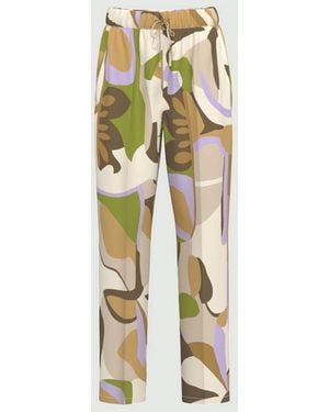 Marella Pants Jogger Sand - Metallic