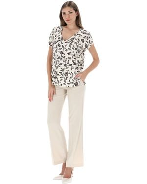 Pennyblack Top 2611161053200-011 Chiffon - Blanco