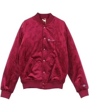 Champion Bomber Jacket Bomber Jacket - Red