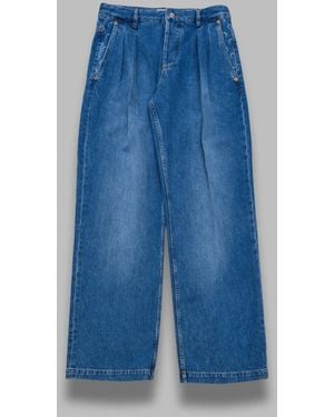 Marine Serre Jeans Azul Claro