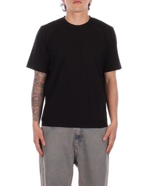 Alpha Studio T-Shirt Au5331C 1002 T-Shirt Relaxed Fit - Black