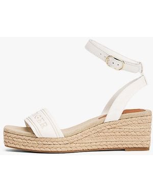 Tommy Hilfiger Sandalo Espad Midwedge - Wit