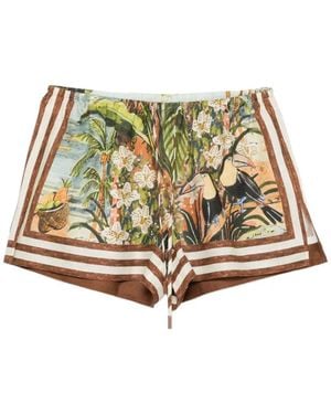ALÉMAIS Shorts - Metálico