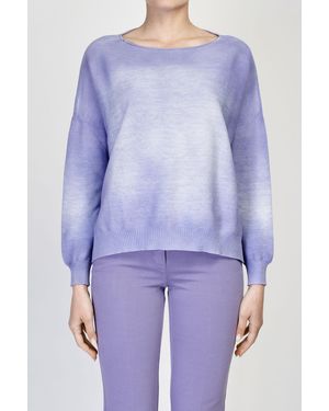 AROVESCIO T-Shirts Lavanda - Bleu