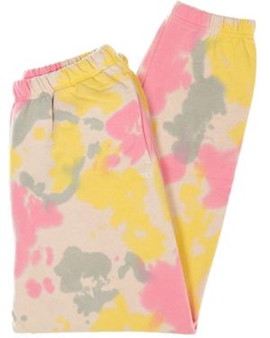 Obey Sweatpants Sustainable Tie Dye Sweatpant - Pink