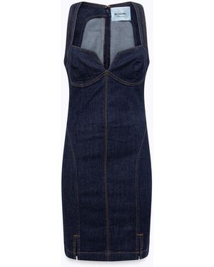 Blugirl Blumarine Kleid Ra6072-D4992 - Blau
