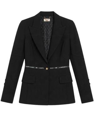 Elisabetta Franchi Chaqueta - Negro