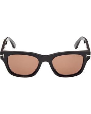Tom Ford Sunglasses Caleb 02 Ft1357-01E - Black